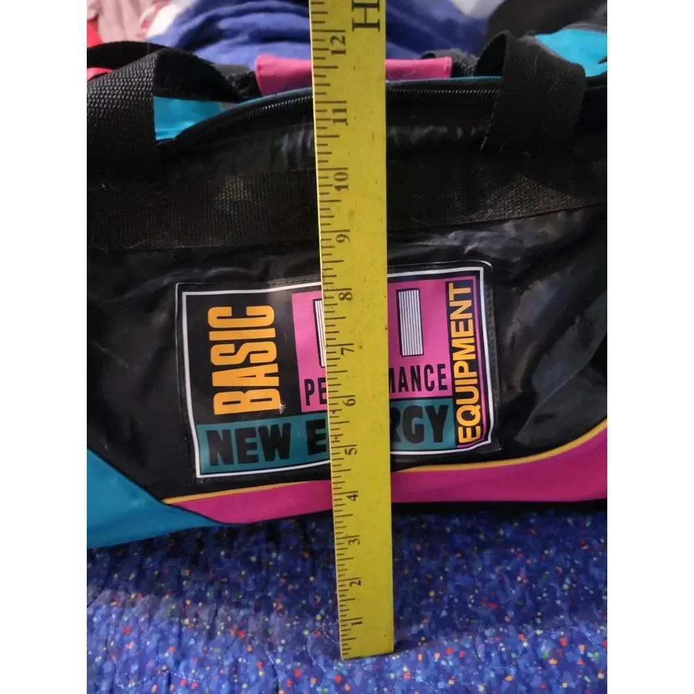 Basic New Energy Hi Performance Equipment Retro Neon Duffle Bag